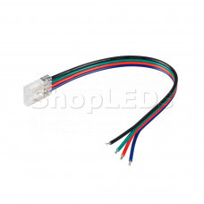 Коннектор COB-RGB-10mm-4pin-STW-L150 (Arlight, Лента-Провод)