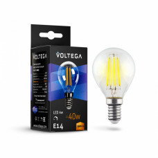 Лампа Voltega Crystal SLVG10-G1E14warm5W-FD