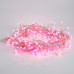 Гирлянда "Мишура LED" 3 м 288 диодов, цвет розовый, SL303-607