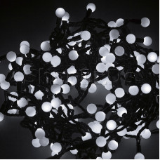 Гирлянда "LED - шарики", Ø17,5мм, 20 м, цвет свечения белый, 24В, Neon-Night, SL303-525