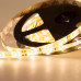 LED лента силикон, 8 мм, IP65, SMD 2835, 60 LED/m, 12 V, цвет свечения теплый белый