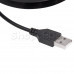 LED лента с USB коннектором 5 В, 8 мм, IP65, SMD 2835, 60 LED/m, цвет свечения красный