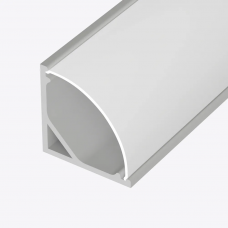 Угловой алюминиевый профиль NUGL 16*16  (с экраном), SL918931