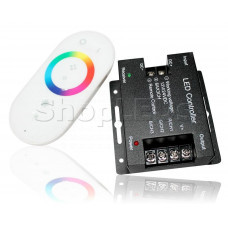 Сенсорный RGB-контроллер LTC-01 (12/24V, 216/432W, сенс. ПДУ)
